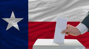 Texas Flag Ballot Box